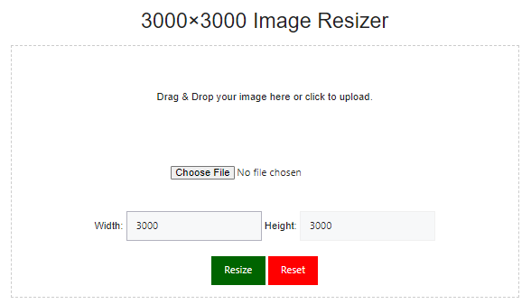 3000 x 3000 image resizer