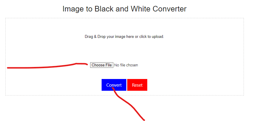 convert image to black and white